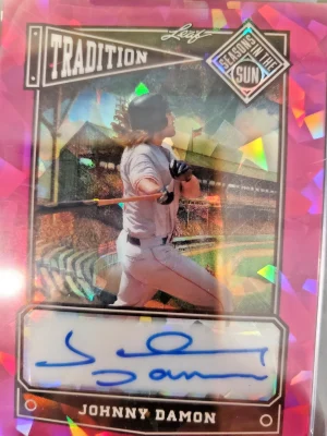 2025 Leaf Seasons In The Sun Tradition Johnny Damon /7