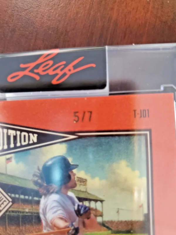 2025 Leaf Seasons In The Sun Tradition Johnny Damon /7 - Image 3