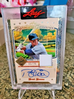 2025 Seasons In The Sun Signature Souvenir Brett Boone /20