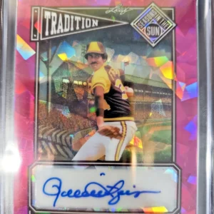 2025 Seasons In The Sun Tradition Pink Cracked Ice Rollie Fingers /7