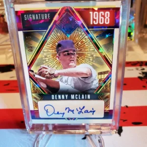 2025 Leaf Seasons in the Sun - Signature Seasons Denny McLain #SSE-DML Holo...
