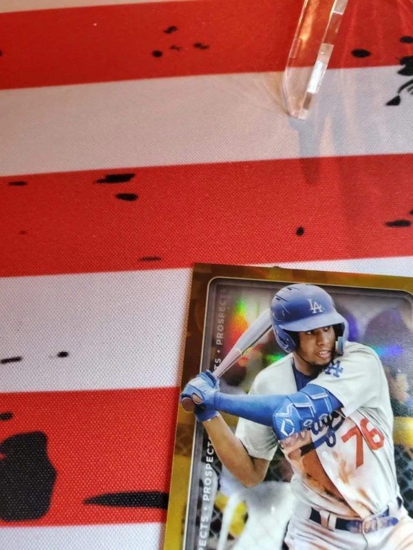 2025 Bowman Chrome Gold NSCC Emil Morales/50 - Image 2