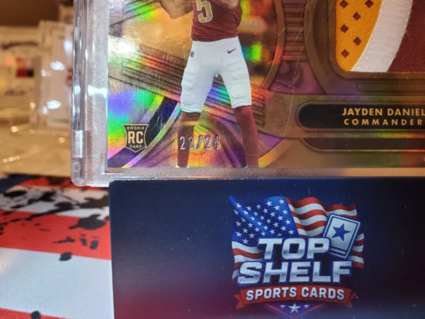 2024 Panini Gold Standard - Rookies Jayden Daniels #102 Rose Gold /24 (RC) - Image 4