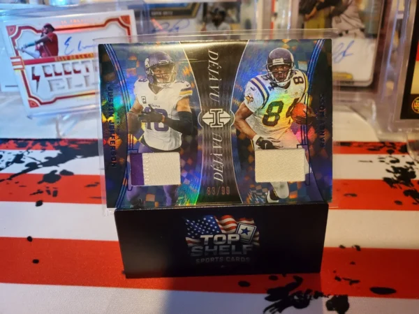 2025 ILLUSIONS FOTL DEJAVUE JUSTIN JEFFERSON-RANDY MOSS  /99