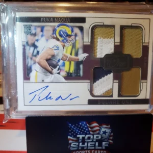 2023 Panini One - Square One Autographs Puka Nacua #80 /99 (AU, RC)