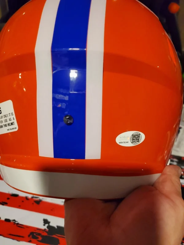 Autographed Denver Broncos Rep. Helmet Randy Gradishar - Image 5