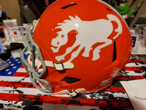 Autographed Denver Broncos Rep. Helmet Randy Gradishar - Image 6