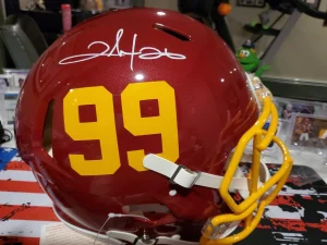 Clinton Portis Full Size Authentic Helmet With Beckett Cert