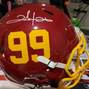Clinton Portis Full Size Authentic Helmet With Beckett Cert