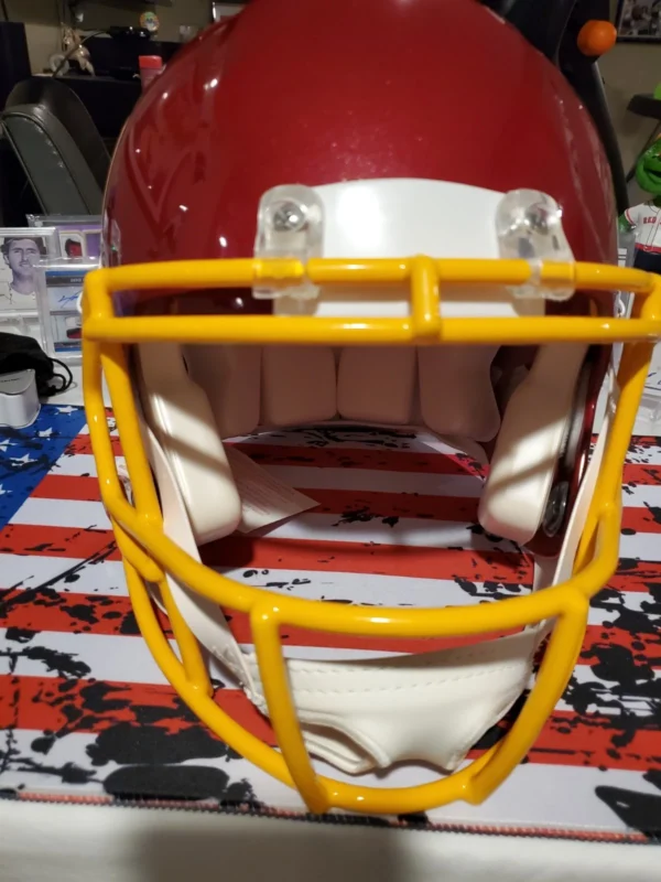 Clinton Portis Full Size Authentic Helmet With Beckett Cert - Image 2