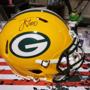 JORDAN LOVE Signed Full Size AUTHENTIC Green Bay Packers Helmet Beckett BAS