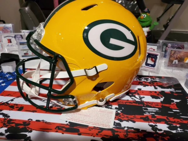 JORDAN LOVE Signed Full Size AUTHENTIC Green Bay Packers Helmet Beckett BAS - Image 5
