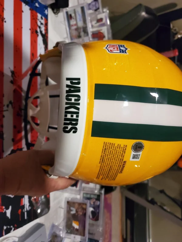 JORDAN LOVE Signed Full Size AUTHENTIC Green Bay Packers Helmet Beckett BAS - Image 7