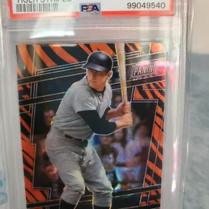 2024 Panini NSCC VIP GOLD #42 MICKEY MANTLE TIGER STRIPES PSA 9