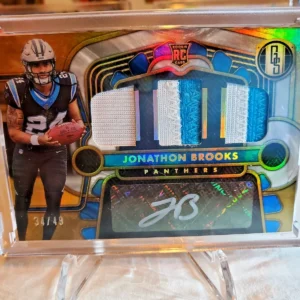 2024 Gold Standard Jonathan Brooks White Gold Rpa /49