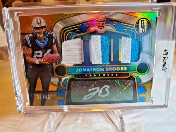 2024 Gold Standard Jonathan Brooks White Gold Rpa /49