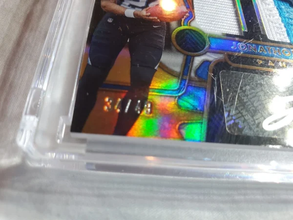 2024 Gold Standard Jonathan Brooks White Gold Rpa /49 - Image 6
