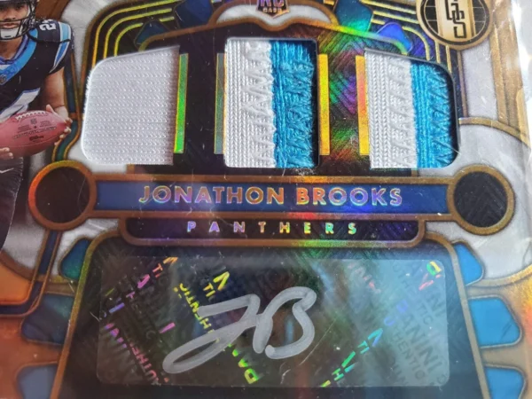 2024 Gold Standard Jonathan Brooks White Gold Rpa /49 - Image 8