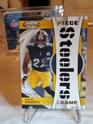 2023 Panini Certified - Piece of the Game Relics #POG-51 Najee Harris /199 (MEM)