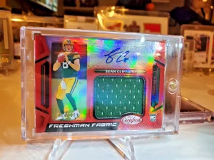 2023 Panini Certified Sean Clifford Freshman Fabric RPA 161/199