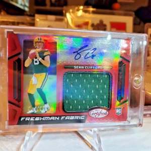 2023 Panini Certified Sean Clifford Freshman Fabric RPA 161/199