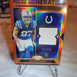 2024 Panini Certified New Generation Jerseys #NGS-LLU Laiatu Latu /249