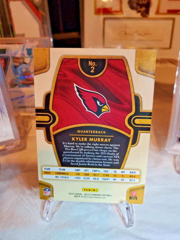 2024 Gold Standard Fotl Kyler Murray/13 - Image 2