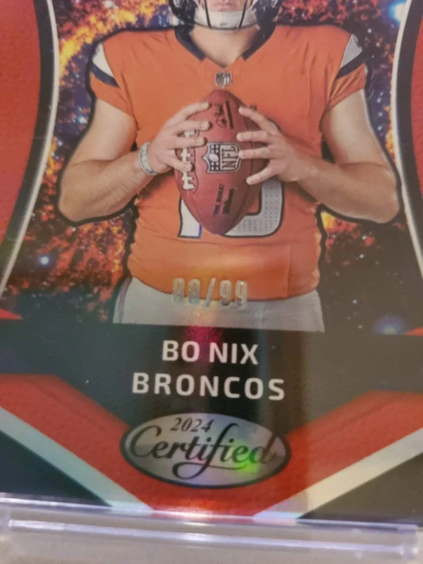 2024 Panini Certified - Certified Rookies #5 Bo Nix (RC) - Image 7