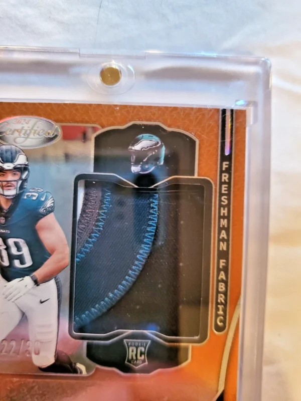2024 Panini Certified - Freshman Fabric Mirror Signatures Teal #FMS-WS /49 - Image 6