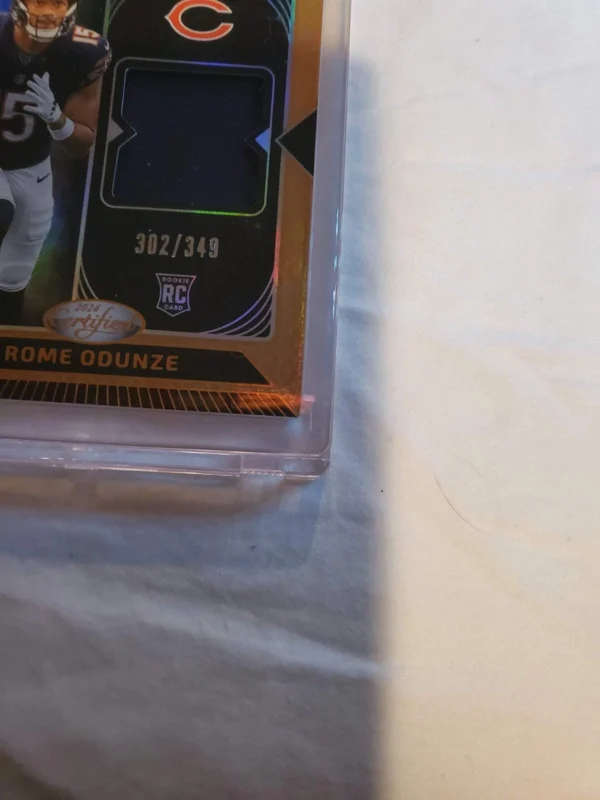 2024 Panini Certified - New Generation Jersey Bronze Mirror Rome Odunze /349 - Image 7