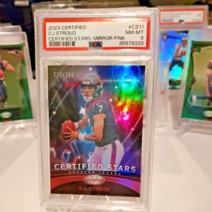 2023 Panini Certified - Certified Stars Mirror Red #CS-11 C.J. Stroud /99 (RC)