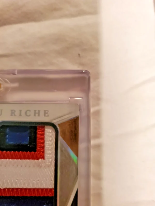2024 Gold Standard Nouveau Riche Autograph patch Holo Silver Keon Coleman /89 - Image 12