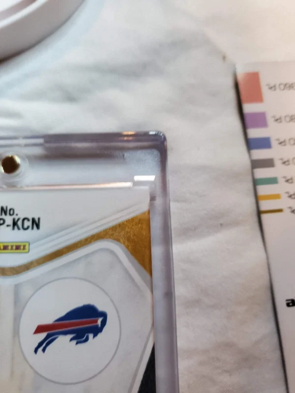 2024 Gold Standard Nouveau Riche Autograph patch Holo Silver Keon Coleman /89 - Image 5