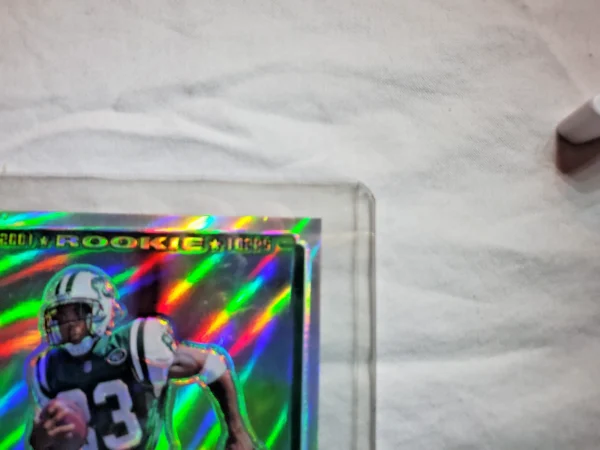 2001 RC Santana Moss Topps Chrome 828/999 - Image 8