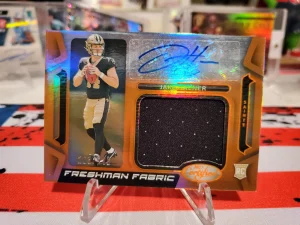 2023 Panini Certified - Freshman Fabric Signatures Mirror Orange #FFMS-36...