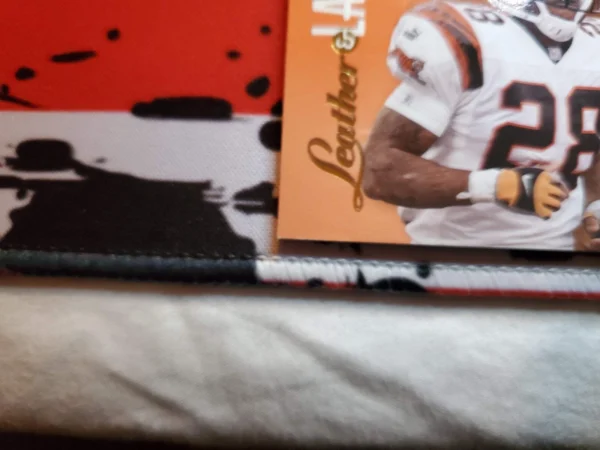 2001 Playoff Absolute Memorabilia - Leather & Laces #LL20 Corey Dillon /550... - Image 5