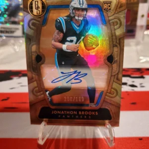 2023 Panini Gold Standard - Rookies Jonathan Brooks Autographs /199 (AU, RC)