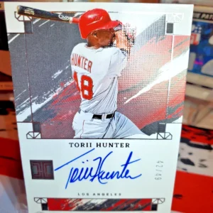 2024 Panini Impeccable - Indelible Ink Torii Hunter #II-TH /49 (AU)