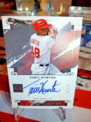 2024 Panini Impeccable - Indelible Ink Torii Hunter #II-TH /49 (AU)