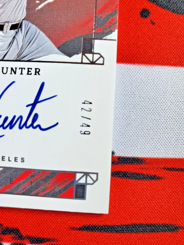 2024 Panini Impeccable - Indelible Ink Torii Hunter #II-TH /49 (AU) - Image 3
