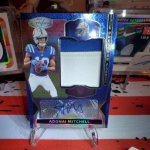 2024 Panini Certified - Freshman Fabric Mirror Signatures Adonai Mitchell...