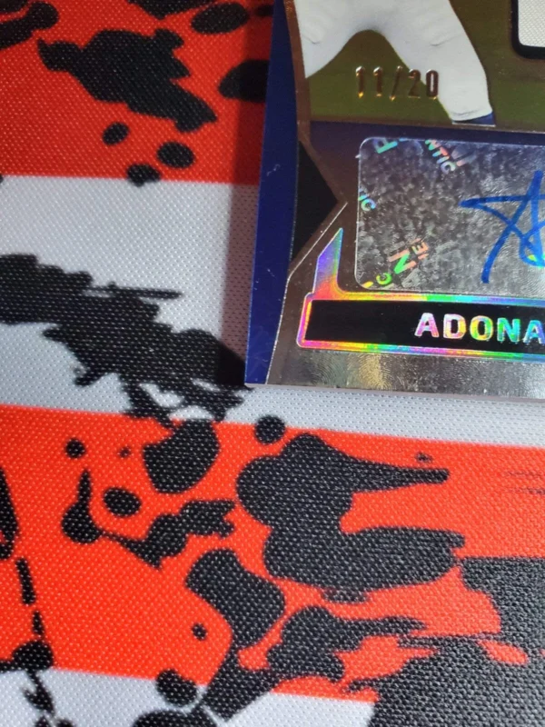 2024 Panini Certified - Freshman Fabric Mirror Signatures Adonai Mitchell... - Image 4