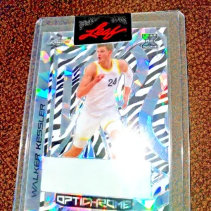 2024 Leaf Pre-production Proof Walker Kessler Zebra Rc 1/1
