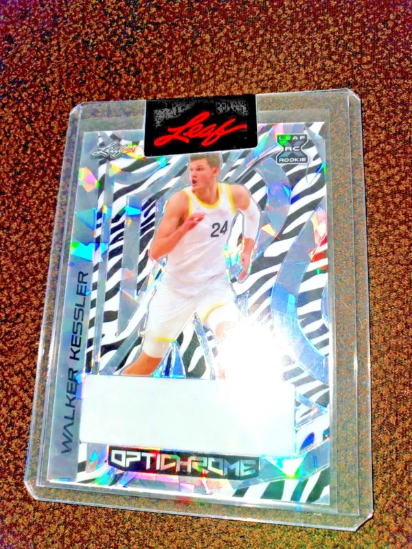 2024 Leaf Pre-production Proof Walker Kessler Zebra Rc 1/1