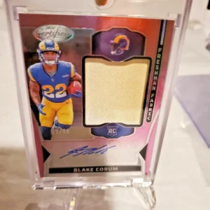 2024 Panini Certified - Freshman Fabric Mirror Signatures RPA Blake Corum /49