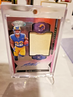 2024 Panini Certified - Freshman Fabric Mirror Signatures RPA Blake Corum /49