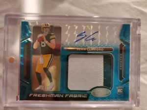 2023 Certified First off the line Freshman Fabric Sean Clifford /15