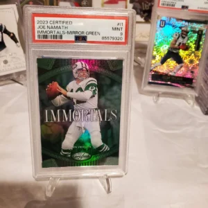 2023 Certified Joe Namath Immortals Mirror Green /5