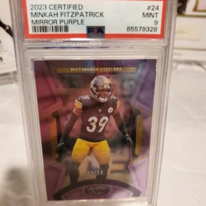 2023 Certified FOTL Minkah Fitzpatrick Mirror Purple 3/10