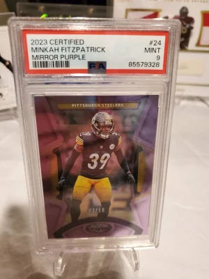 2023 Certified FOTL Minkah Fitzpatrick Mirror Purple 3/10